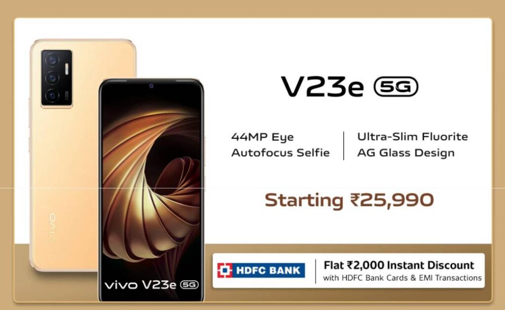 Vivo V E G Launched In India With Amazing Specs The Clues Tech