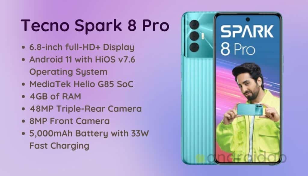 tecno spark 8 pro