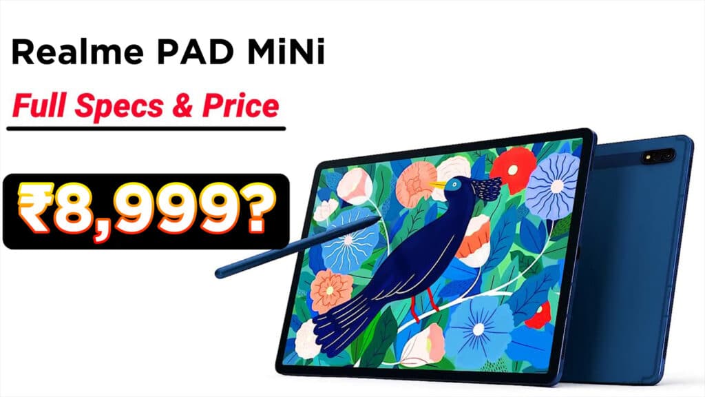 Realme Pad Mini specs price features india launch date in hindi 1