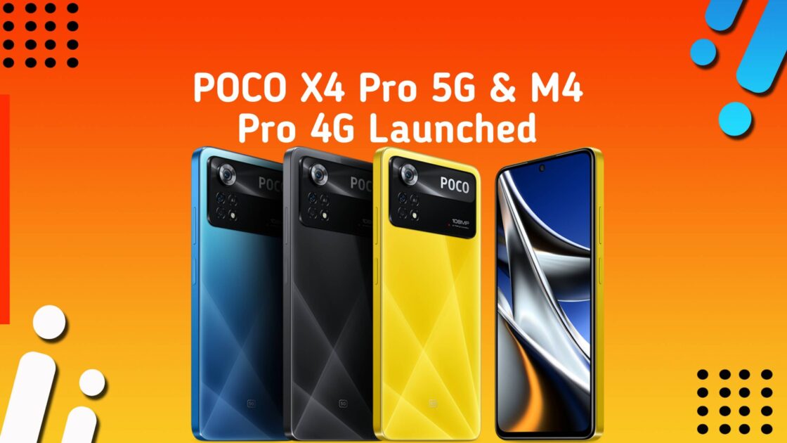 Poco X4 Pro 5g And M4 Pro 4g Launched Globally At Great Price The Clues Tech 1734