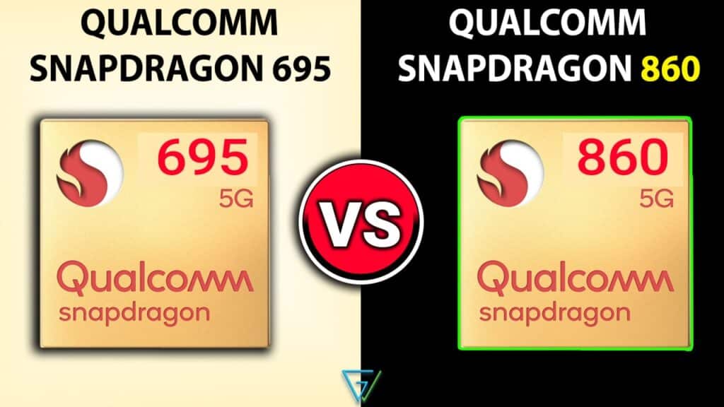 Snapdragon 695 vs Snapdragon 860