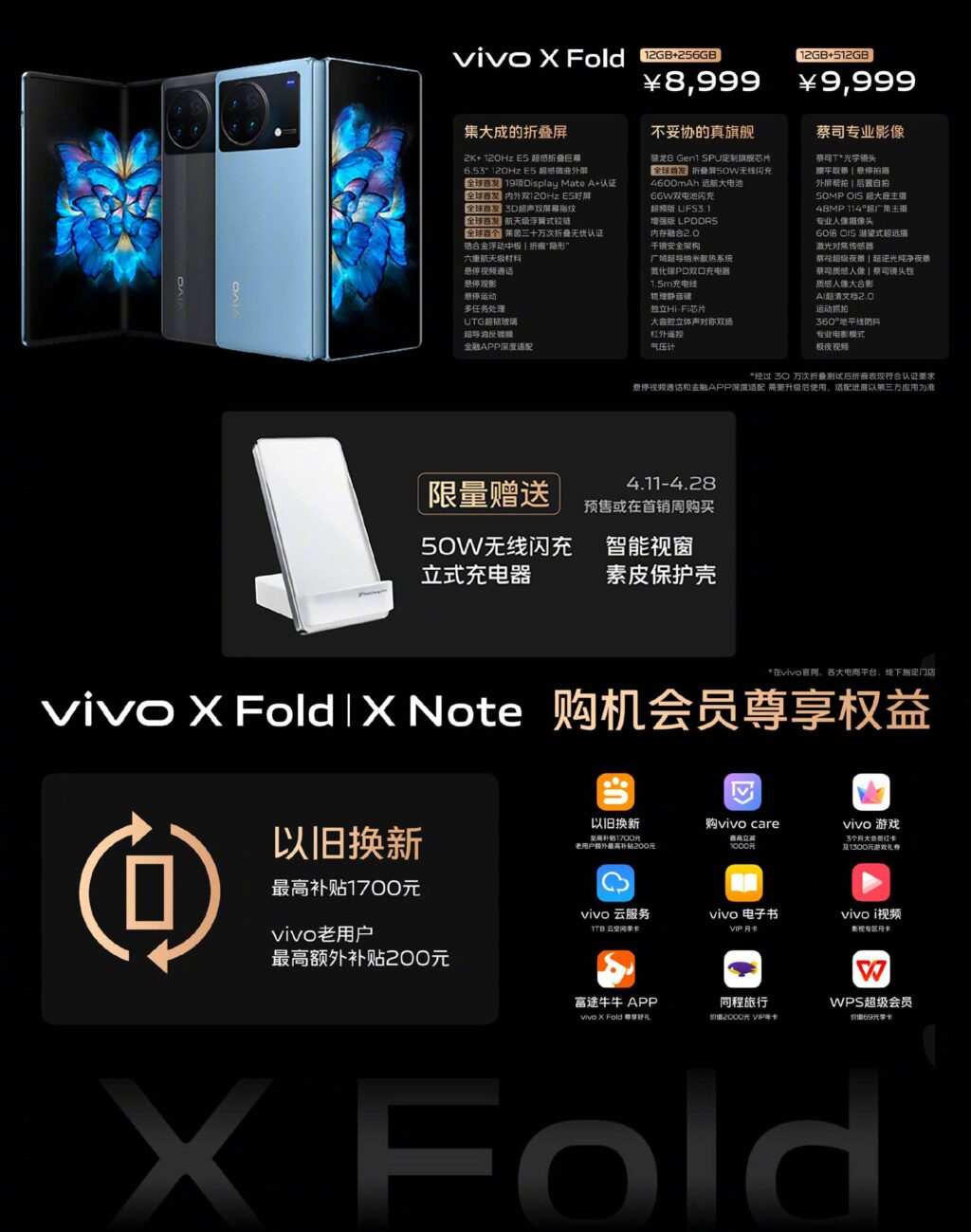 Vivo X Note, X Fold, And Pad Launched In China With Amazing Specs - THE ...