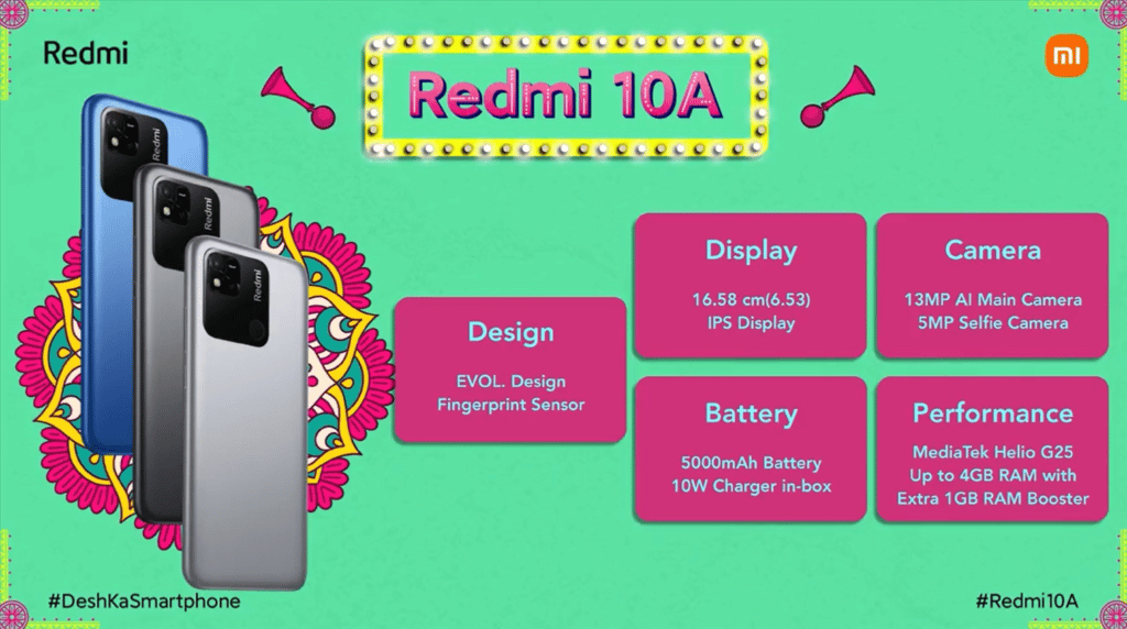 Redmi 10A vs Tecno Spark 8C