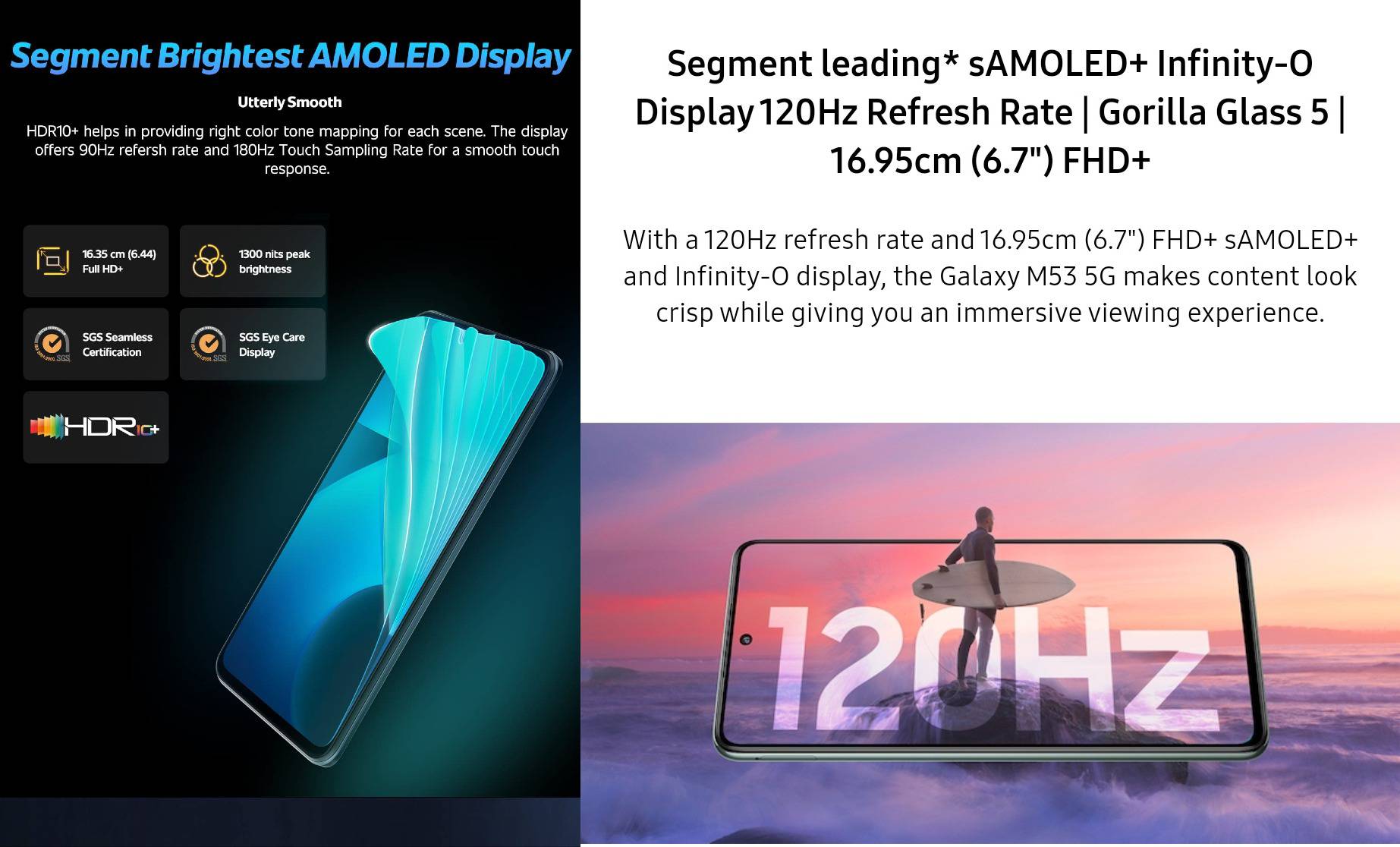 iQoO Z6 Pro vs Samsung Galaxy M53