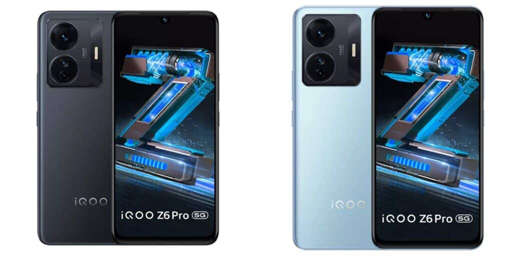 iQoO Z6 Pro vs Galaxy M539