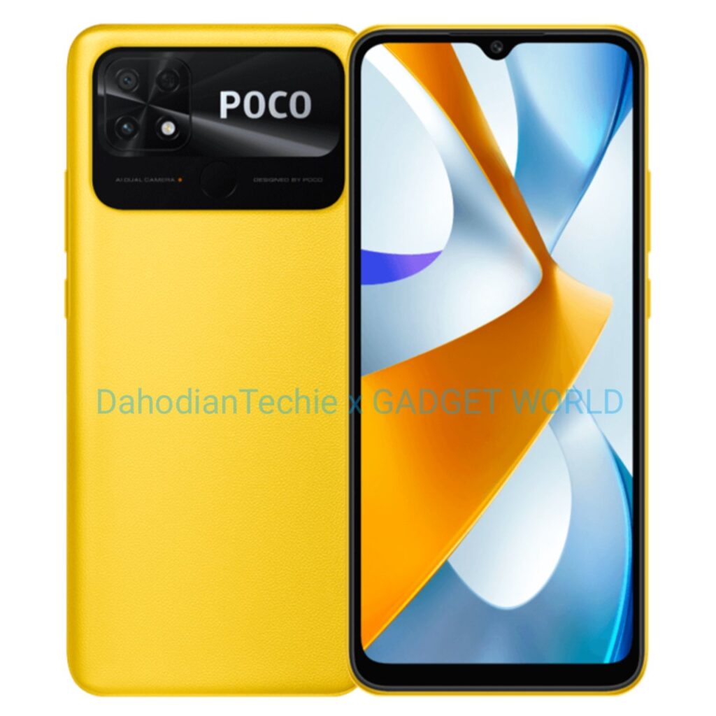 POCO C40 Color Options1