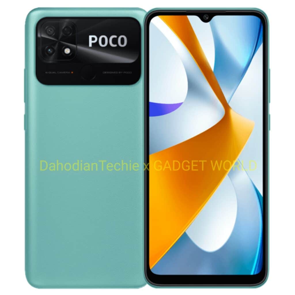 POCO C40 Color Options4