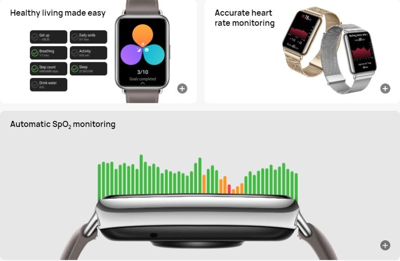Huwaei Fit 2 Features