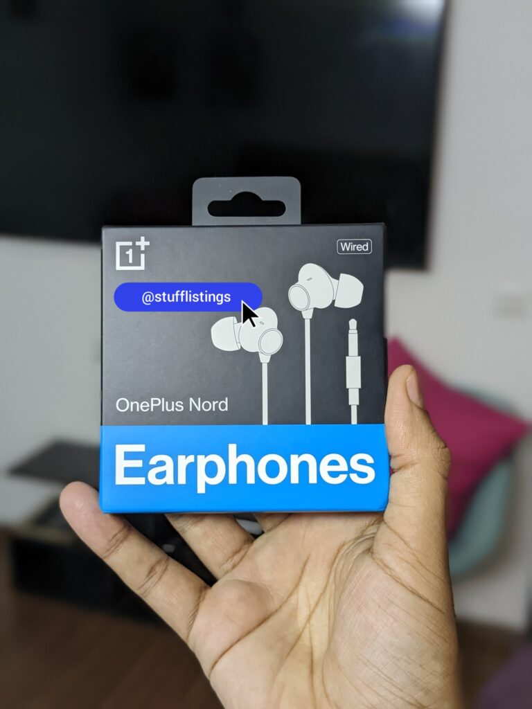 OnePlus Nord wired earphones