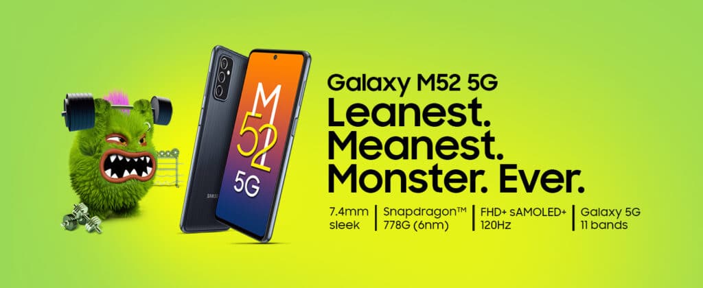 GALAXY M52 5G