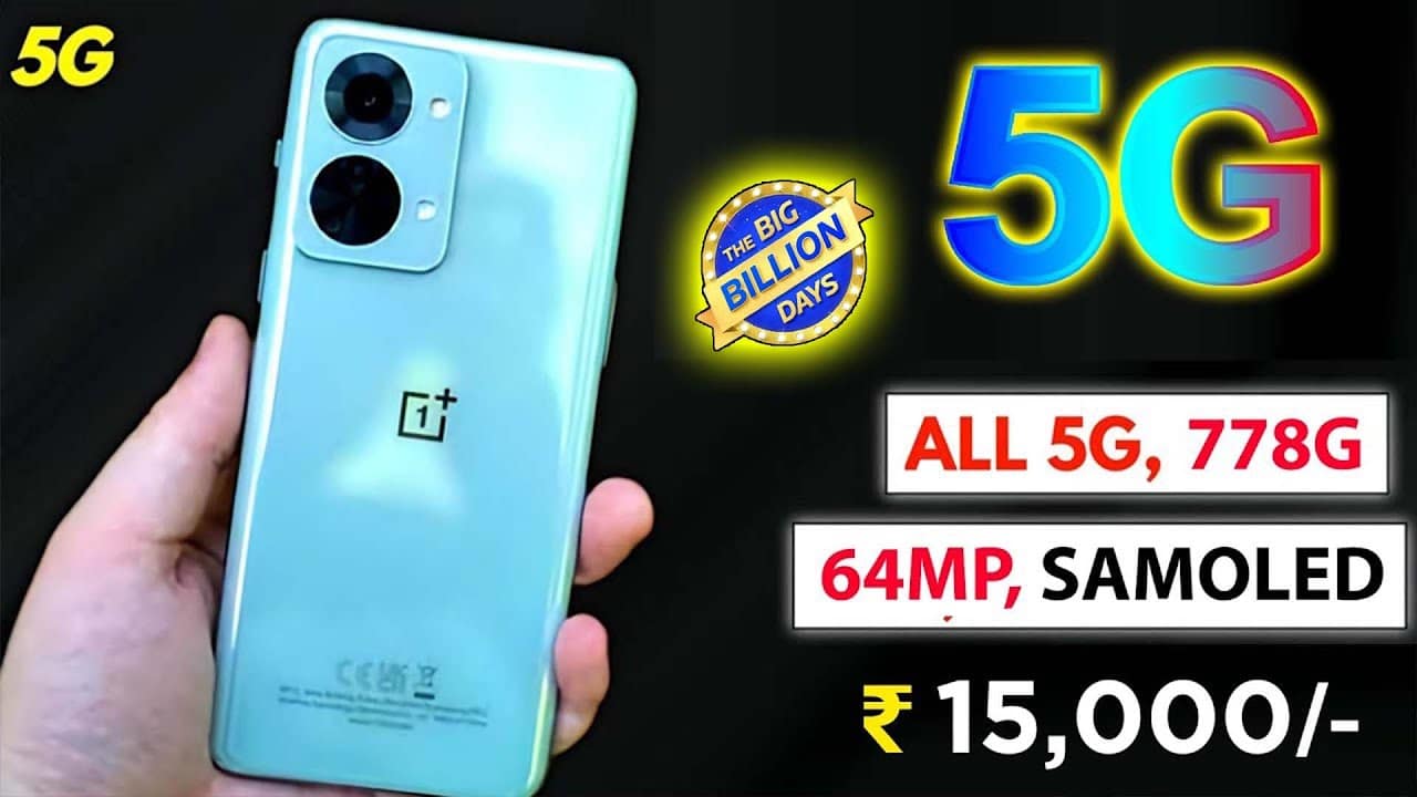 Top 5 Best 5G Phones Under 15000 In Flipkart Big Billion Day Sale - THE ...