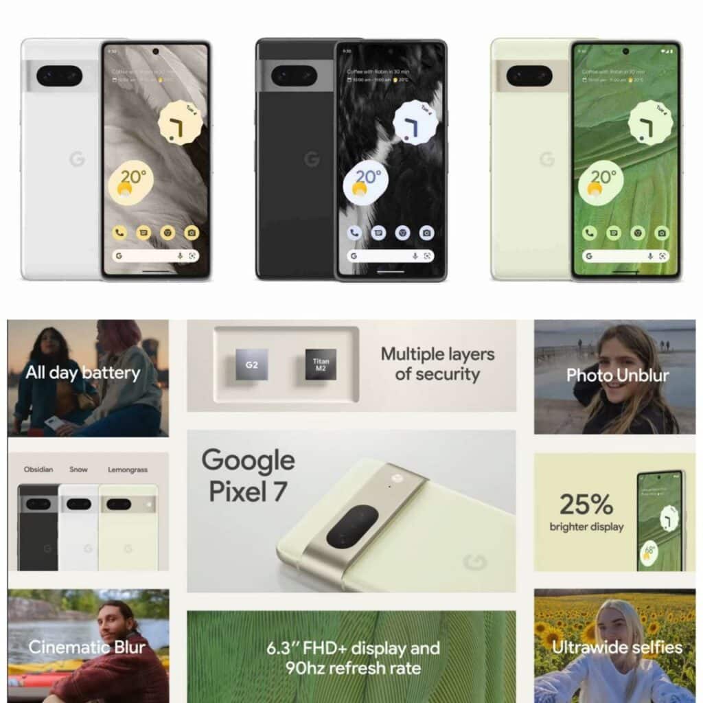 Google Pixel 7 Series: