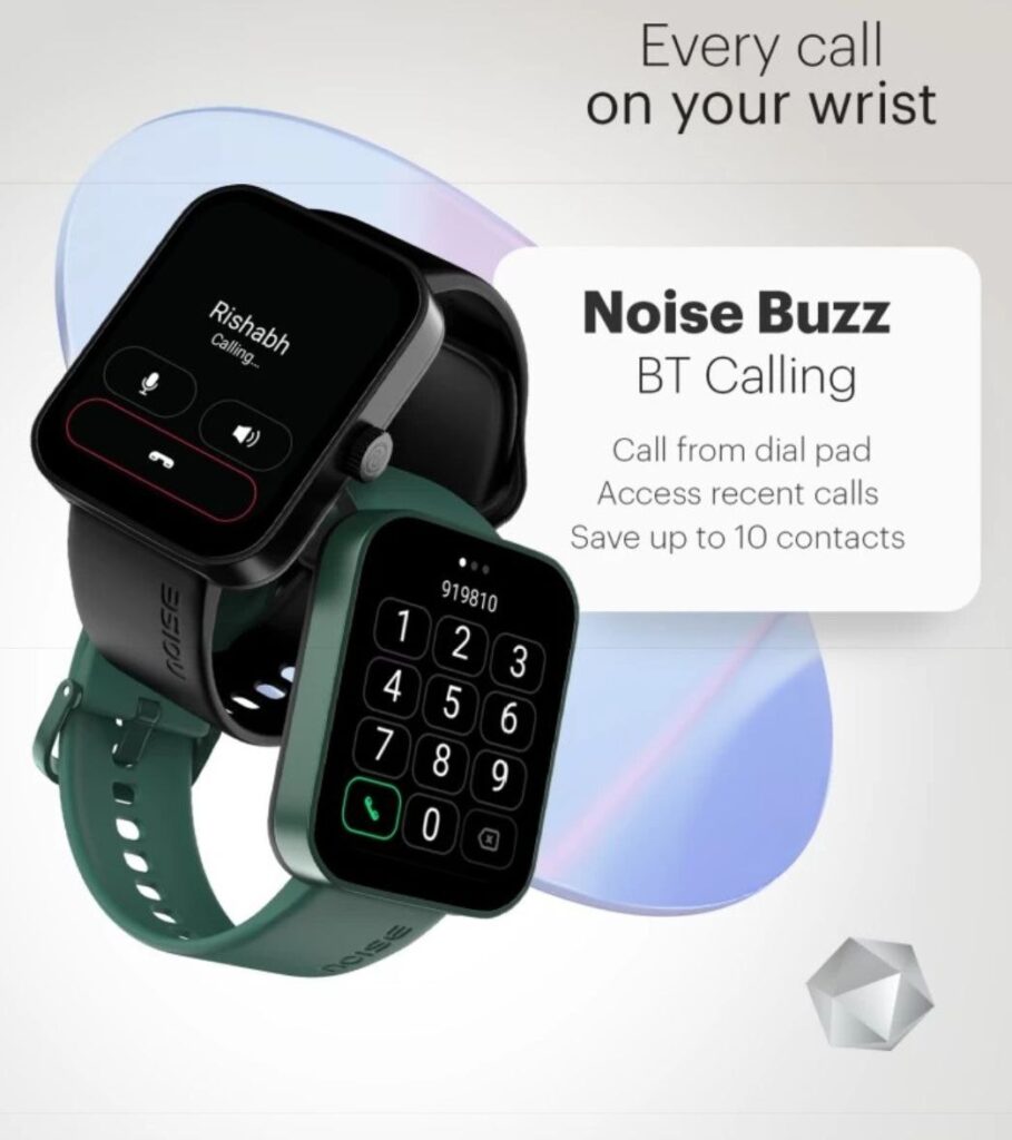 Noise Colorfit Caliber 2 Buzz Bluetooth calling 