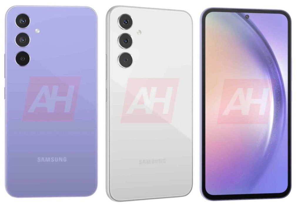 Samsung Galaxy A54 render leak 1024x705 1