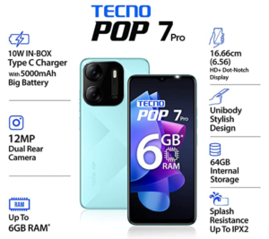 Tecno Pop 7 Pro