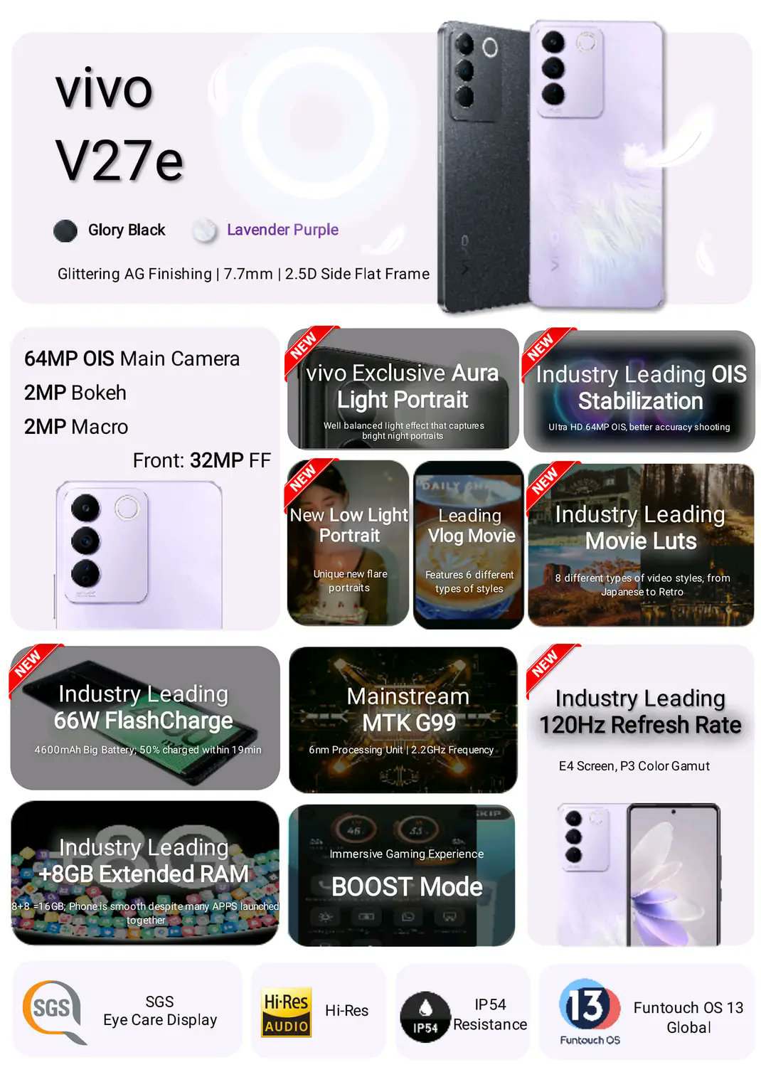 Vivo V27e 4G