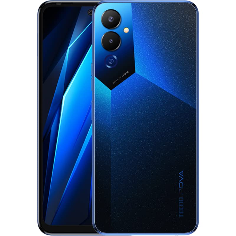 Tecno POVA 4 (Cryolite Blue,8GB RAM,128GB Storage)| Helio G99 Processor | 6000mAh Battery 18W Charger Included | 50MP Rear Camera